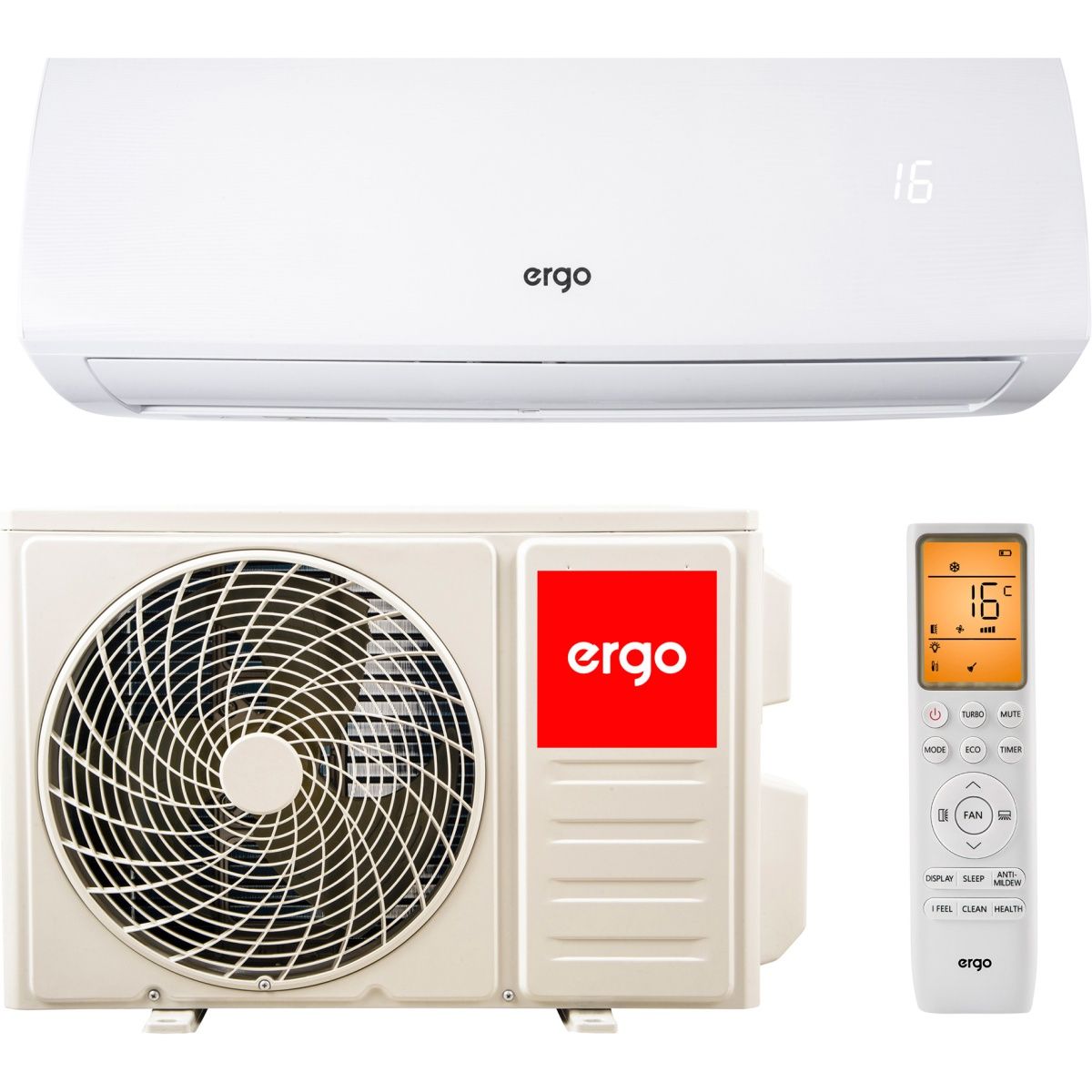 

Спліт-система Ergo Advance ACI-1223 SWH WIFI