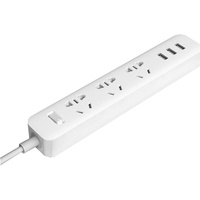 

Удлинитель Xiaomi KingMi Power Strip QMCX833CH (3 розетки 3 USB) White