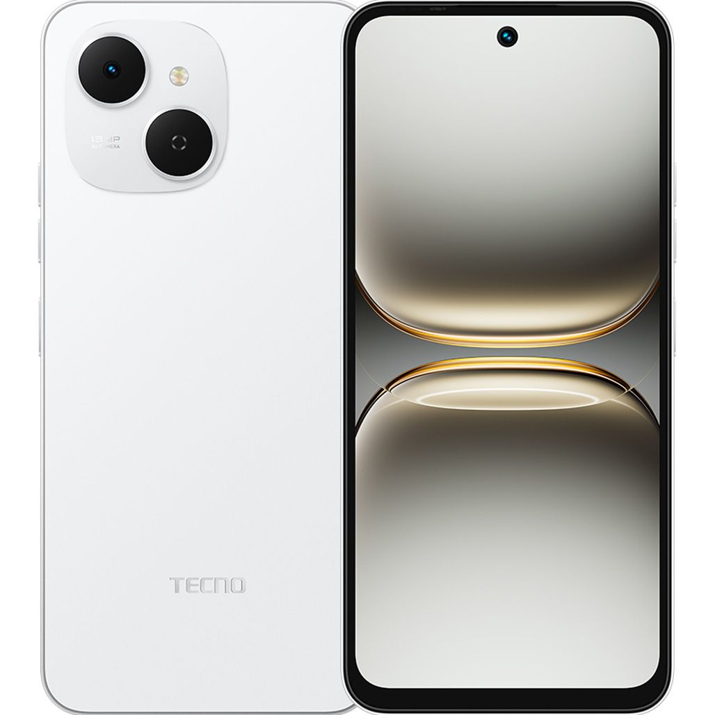 

Смартфон Tecno Spark 40C KM4k 4/128GB Veil White (4894947093036)