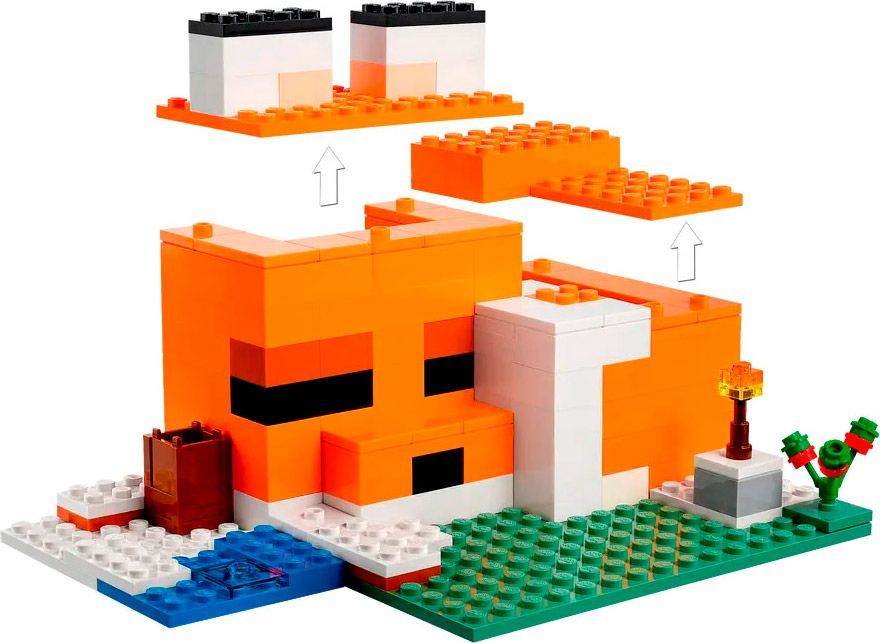Конструктор LEGO Minecraft Нора лисиці (21178)