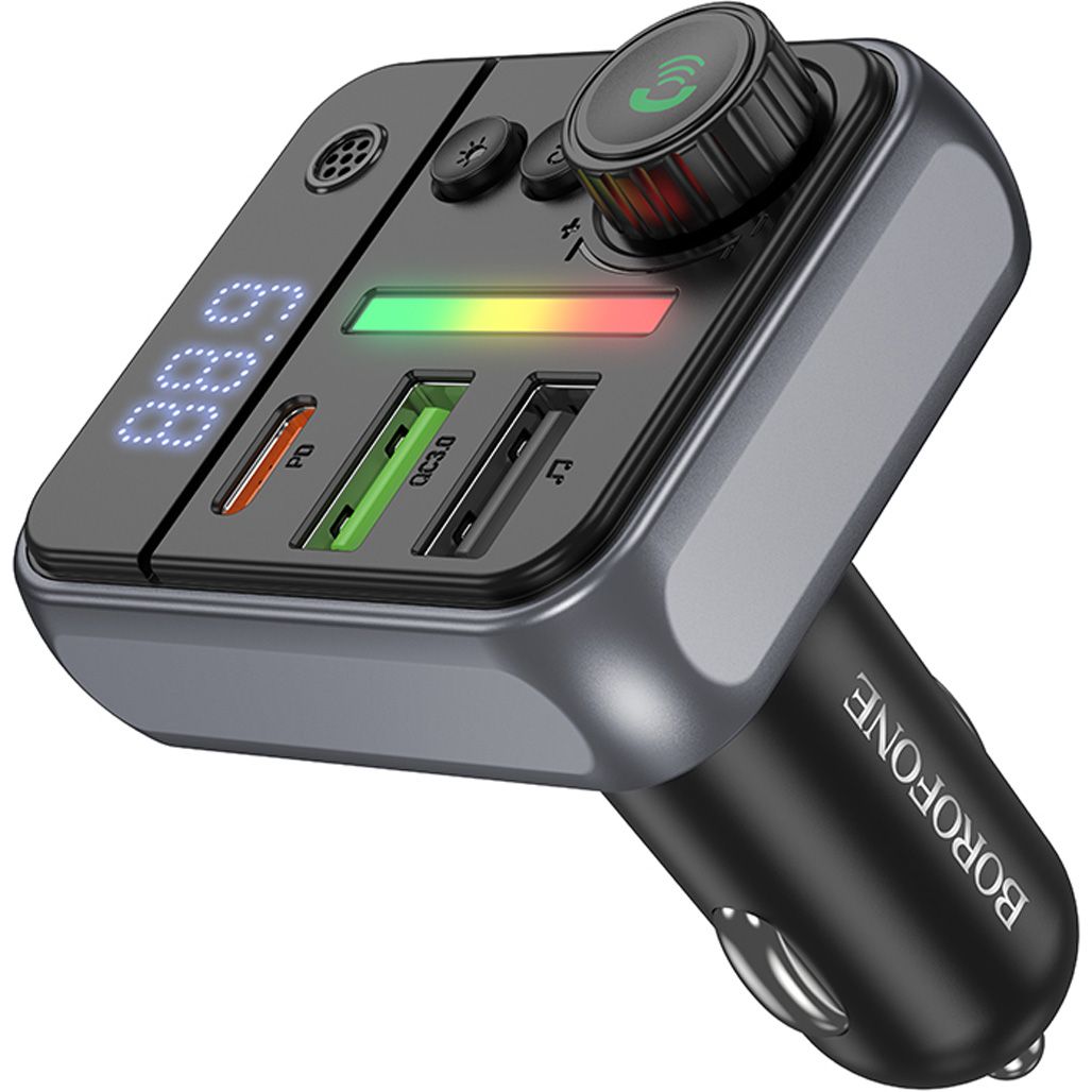 

FM-трансмиттер Borofone BC50 Ascenso Black