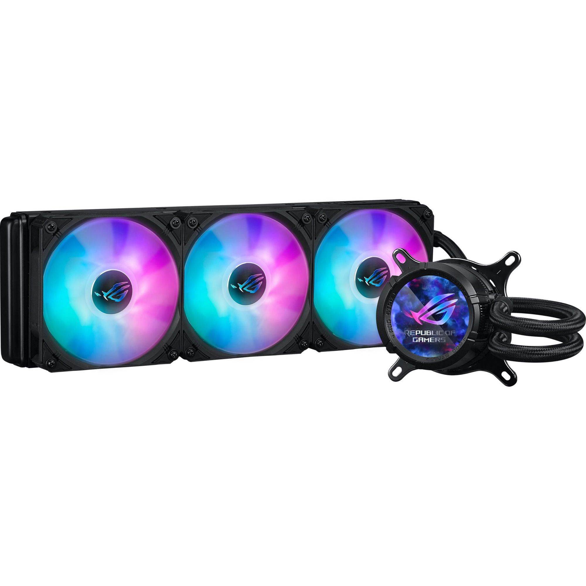 

Система водяного охолодження Asus ROG Strix LC III 360 ARGB LCD Black (90RC00W1-M0UAY0)