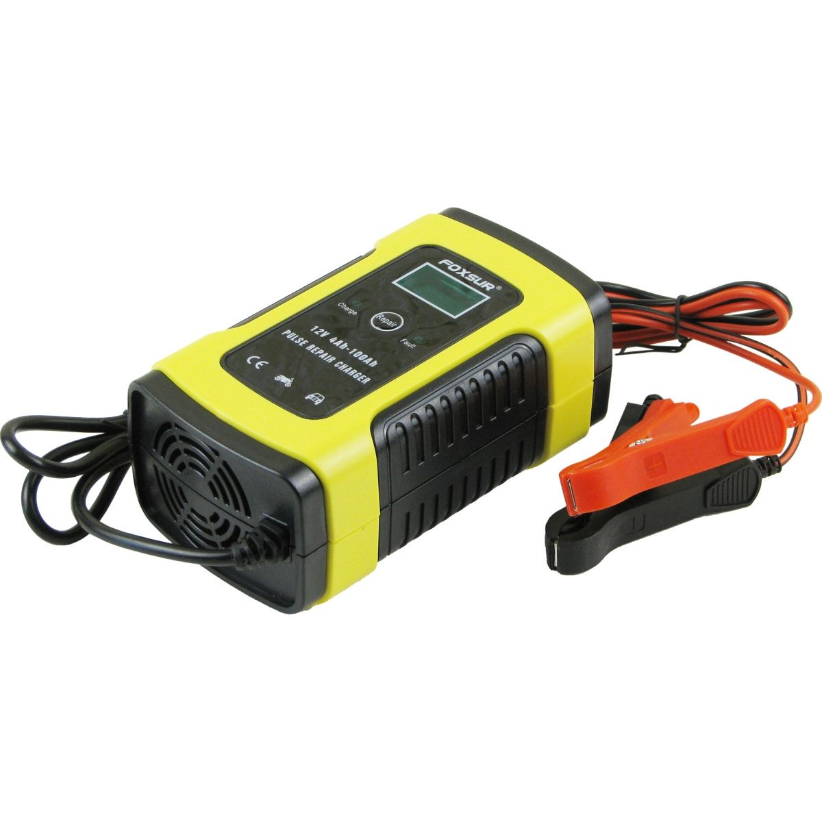 Зарядний пристрій Foxsur FBC1205D Yellow фото 3