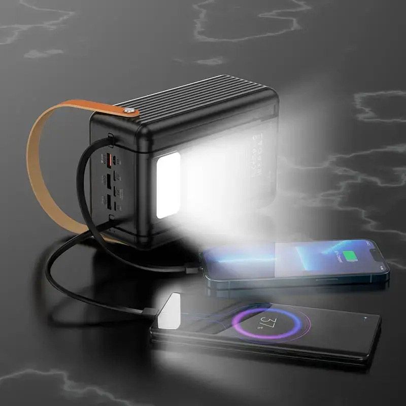 Зовнішній акумулятор Borofone Terra BJ32 80000mAh 22.5W Black
