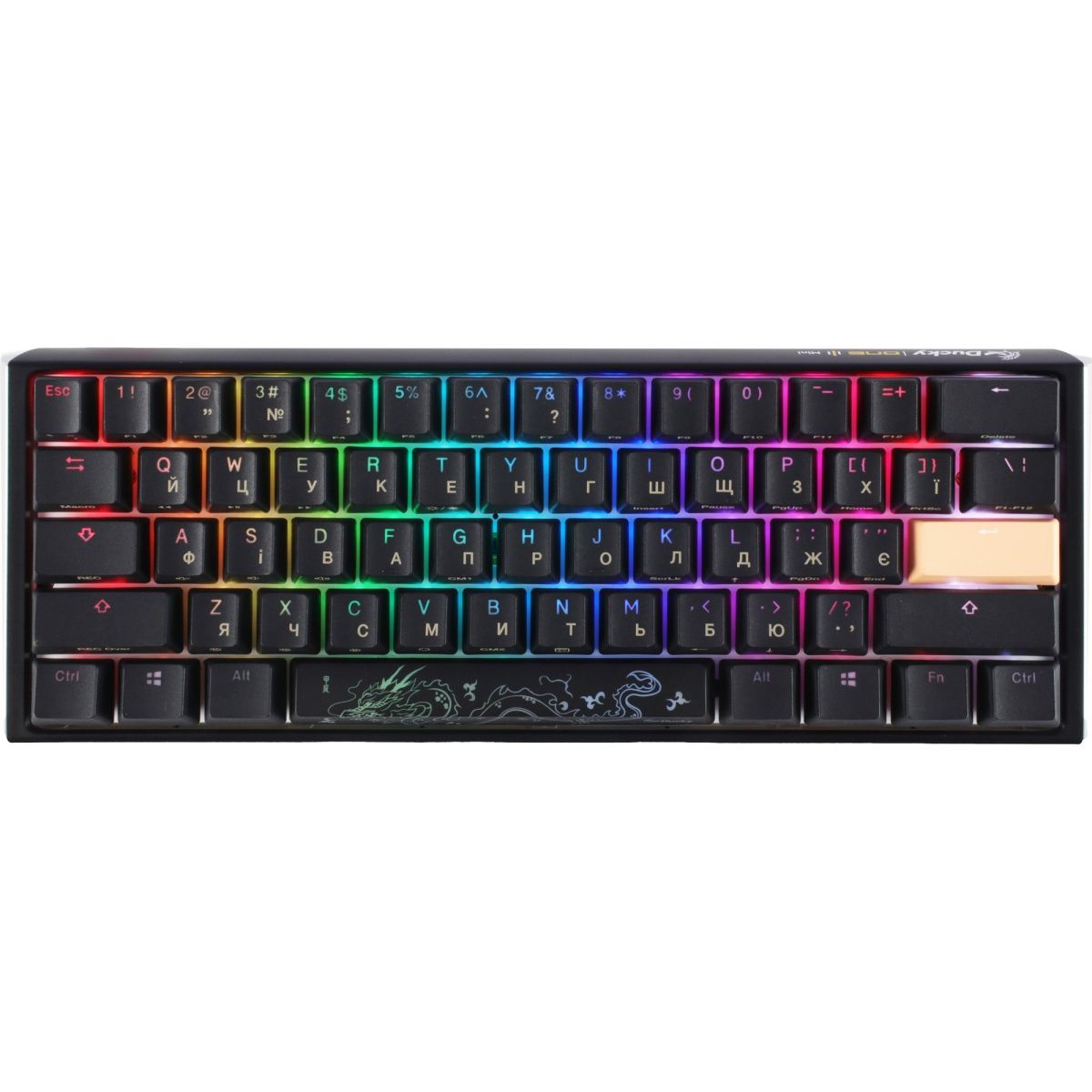 

Клавиатура Ducky One 3 Mini Cherry MX Red RGB Black (DKON2161ST-RUAPXCLAWSC1) UA