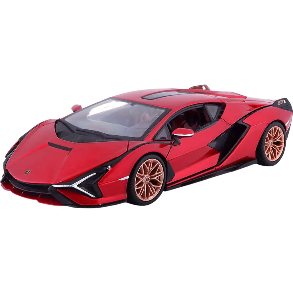 

Автомодель Bburago Lamborghini Sian FKP 37 1:24 Metallic Red (18-21099)