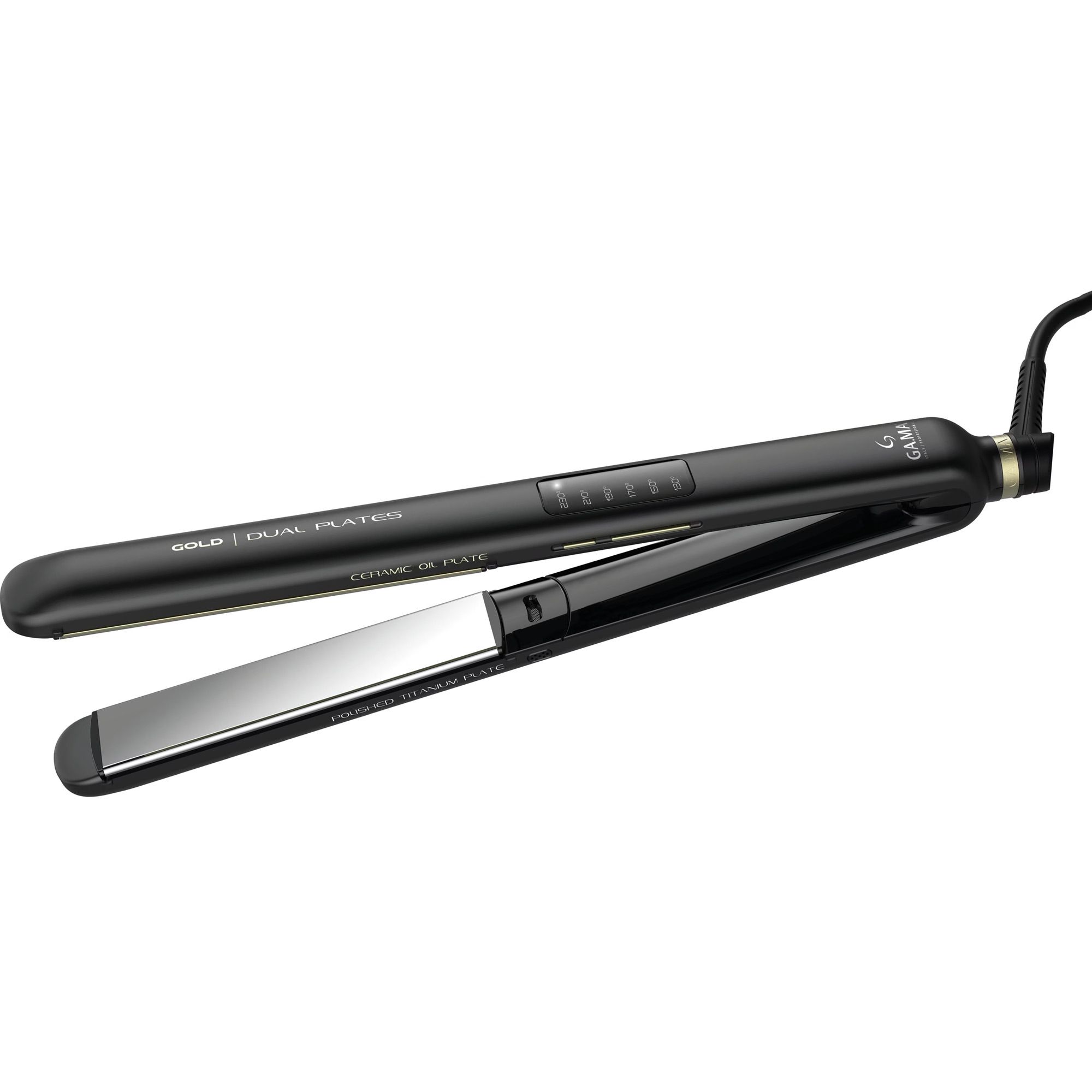 

Випрямляч для волосся Ga.Ma CP14 LED Dual Plates Gold GI2510