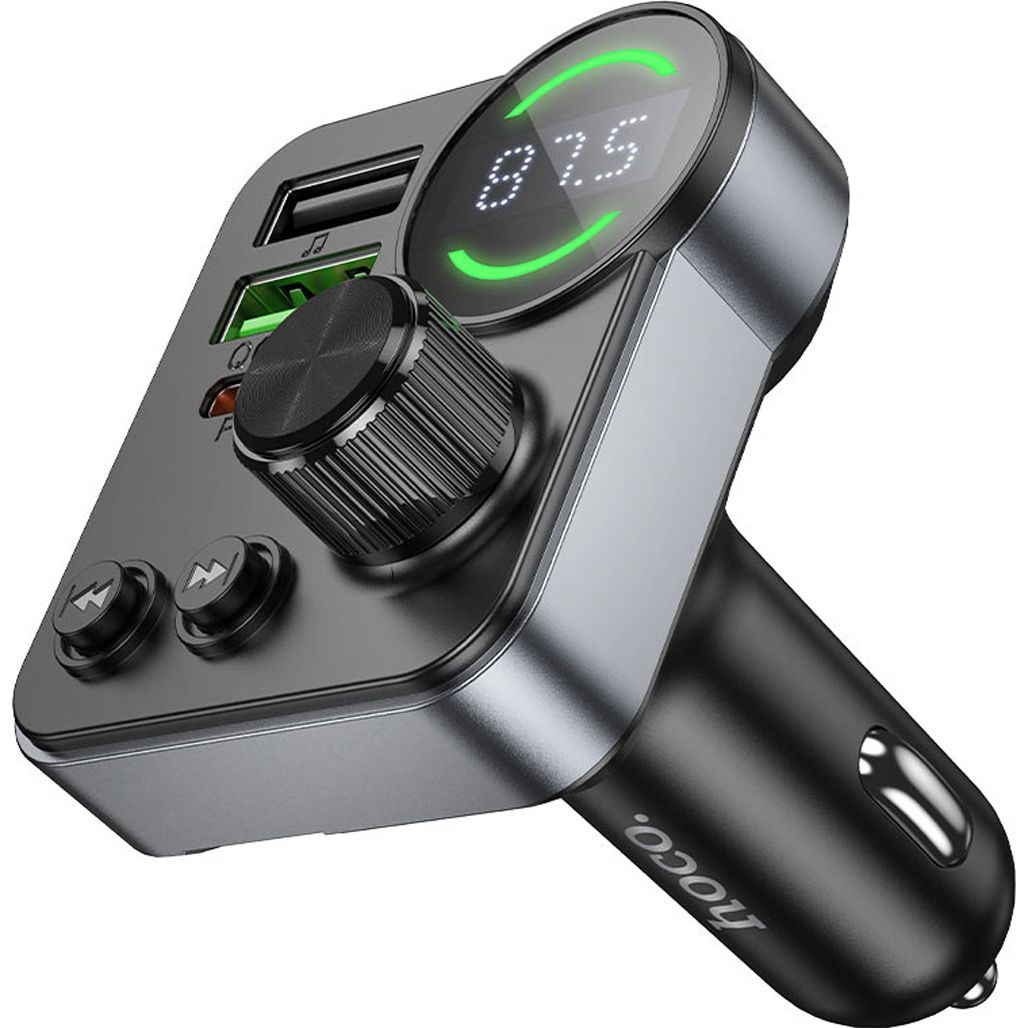 

FM-трансмітер Hoco E86 Alegria Black (646956)