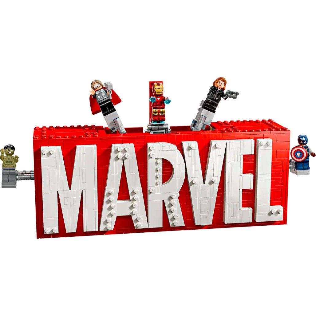 

Конструктор LEGO Super Heroes Логотип и минифигурки MARVEL (76313)