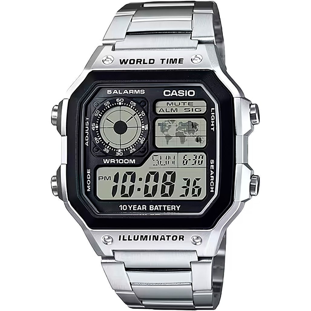 

Наручний годинник Casio AE-1200WHD-1AVEF