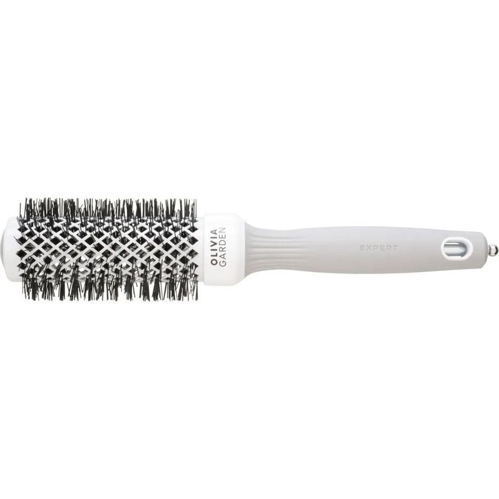 Термобраш Olivia Garden Expert Blowout Shine 35mm White&Grey (OGID2004) фото 2