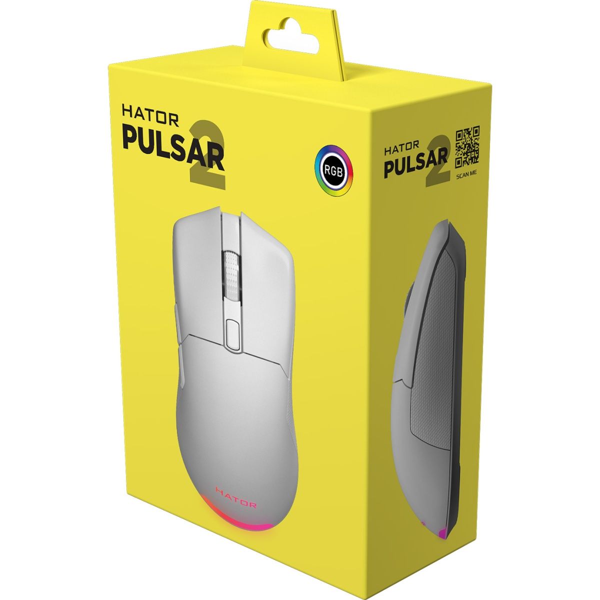 Миша Hator Pulsar 2 USB White (HTM-511)