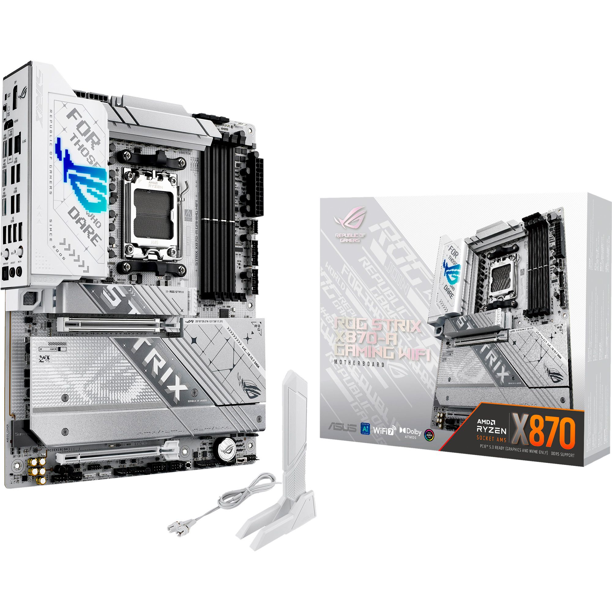 

Материнська плата Asus ROG Strix X870-A Gaming WIFI
