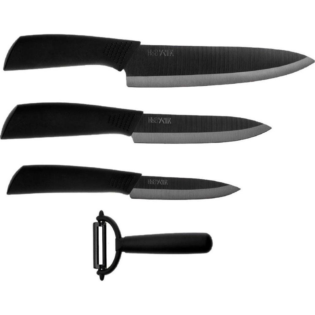 

Набір ножів Xiaomi Huo Hou Nano Ceramic Knifes Set 4 предмета (HU0010)