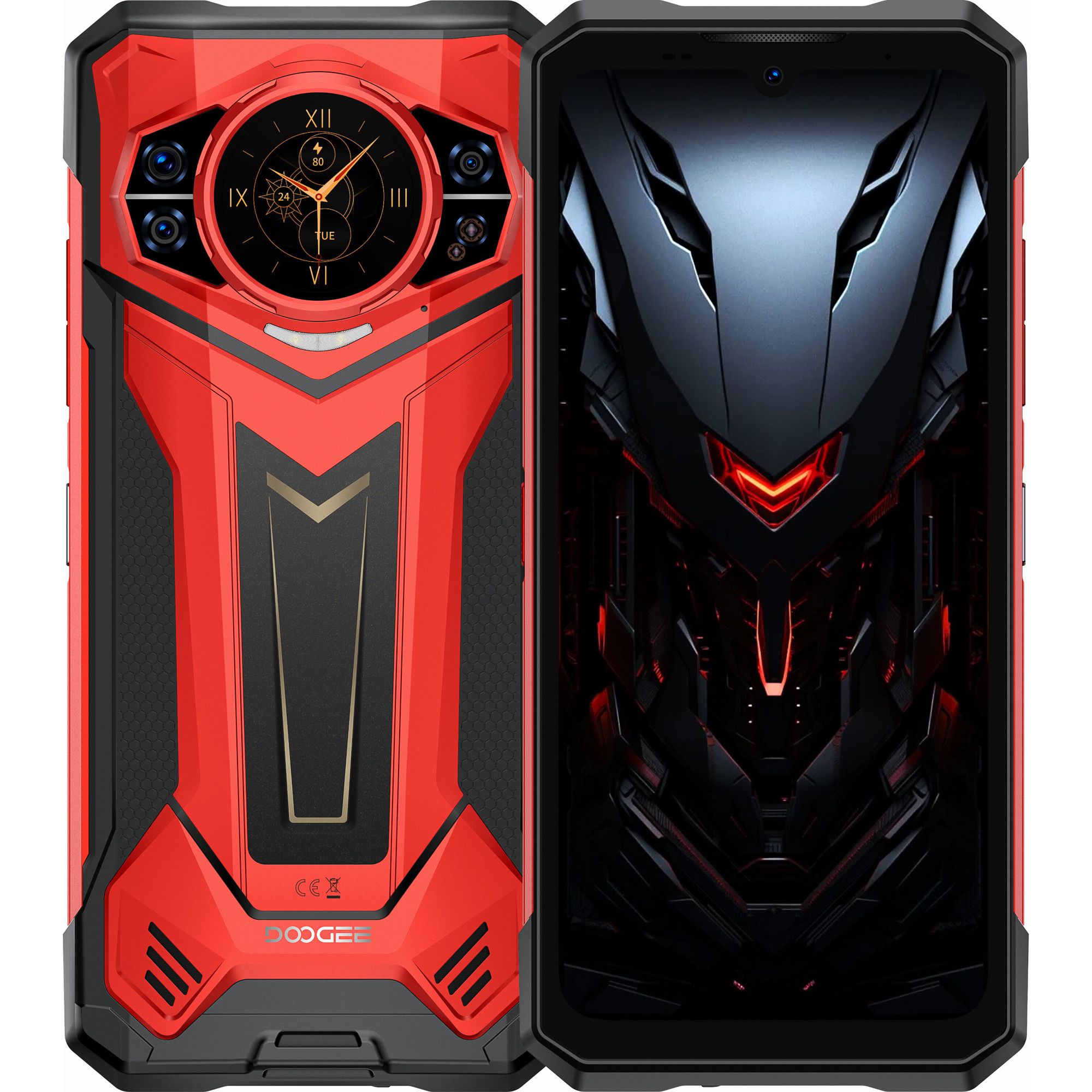 

Смартфон Doogee S200 Plus 16/512GB Volcanic Red