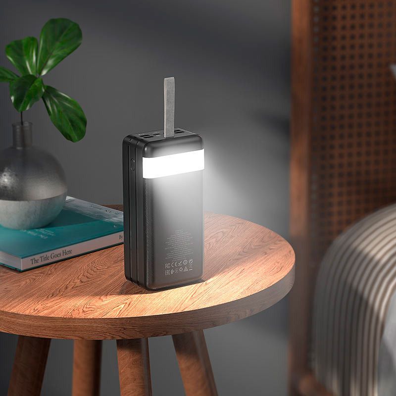 Зовнішній акумулятор Hoco J86B Electric 60000mAh 22.5W Black (771742)