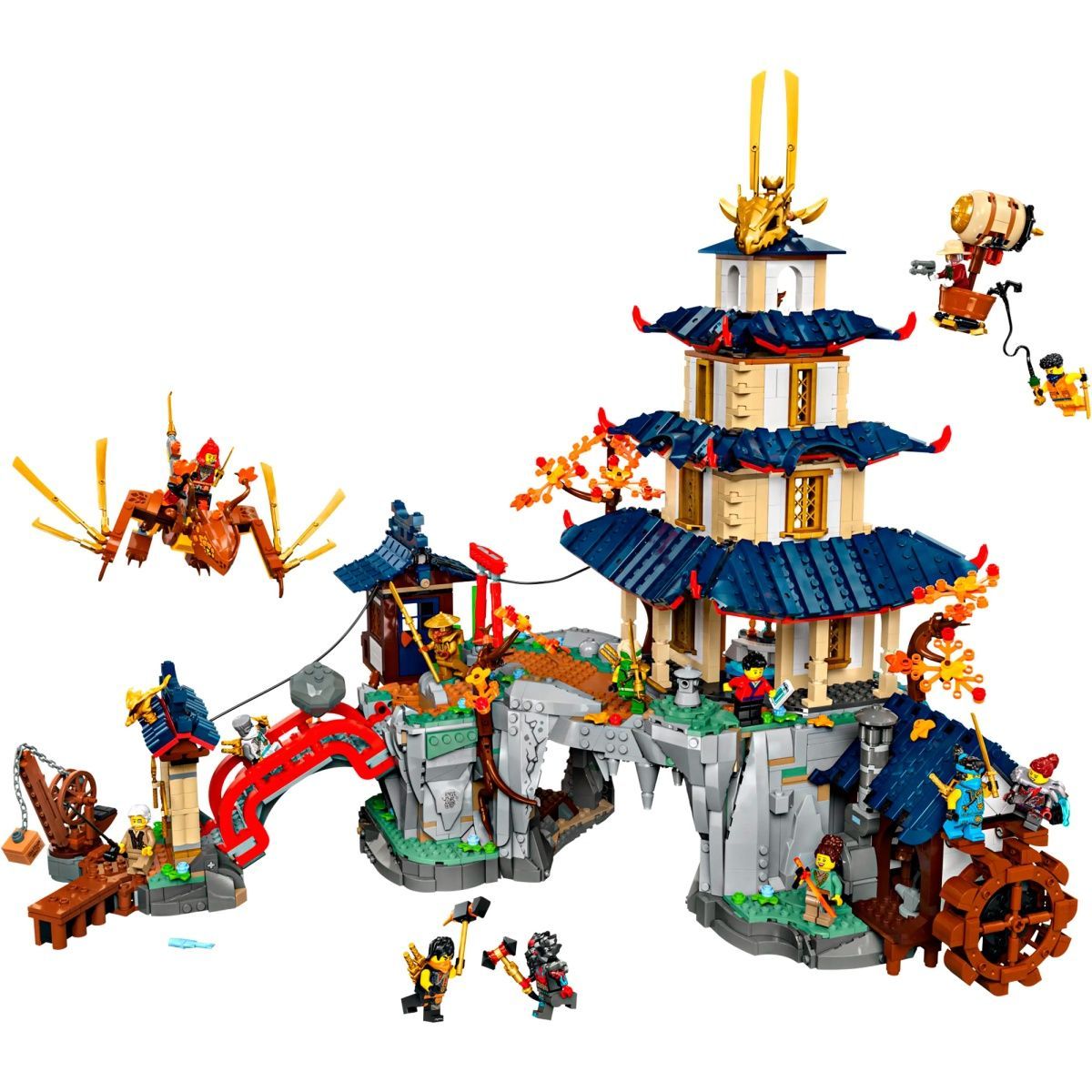 

Конструктор LEGO NINJAGO Турнір у місті храмів (71814)