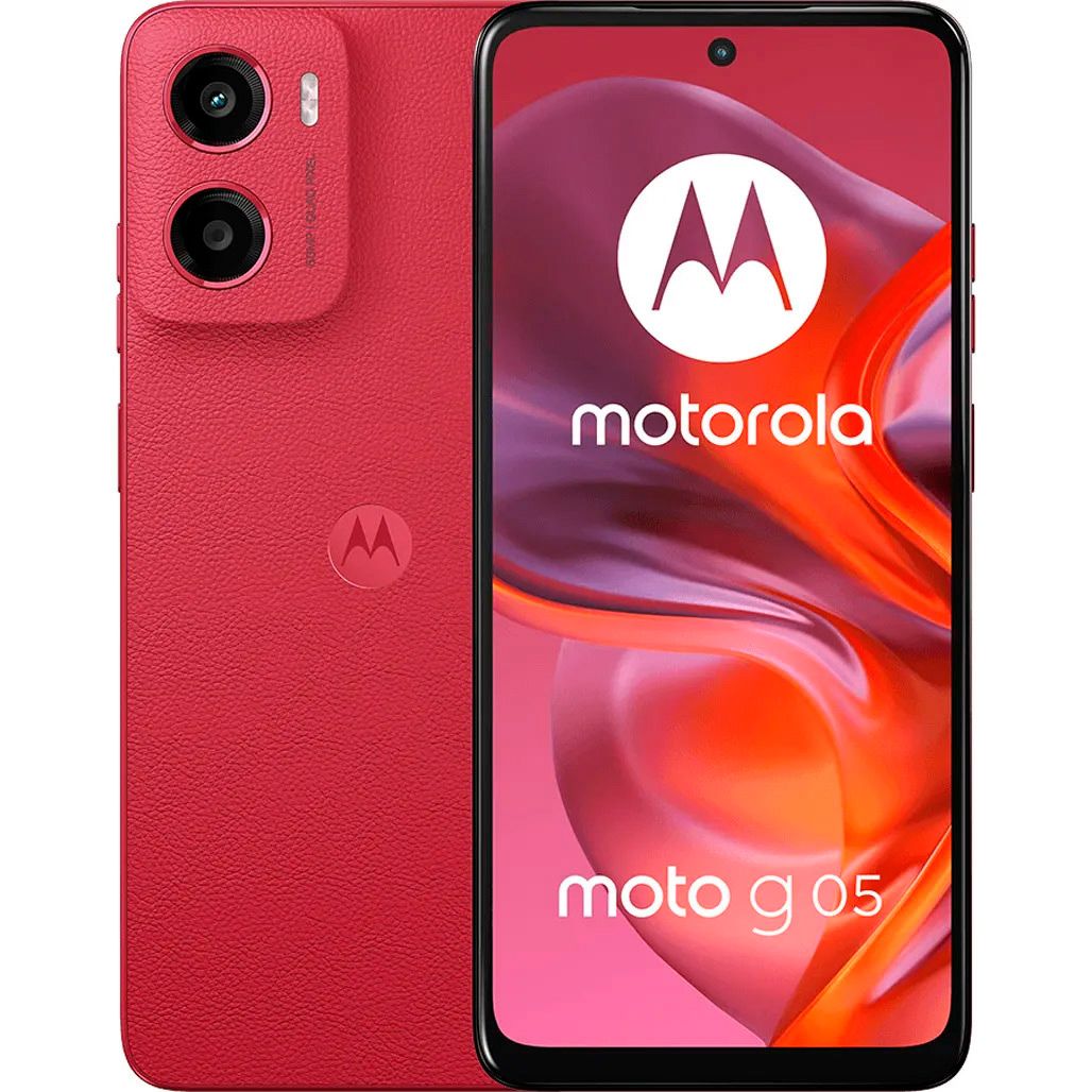 

Смартфон Motorola Moto G05 8/256GB Plum Red (PB6L0041RS) UA-UCRF