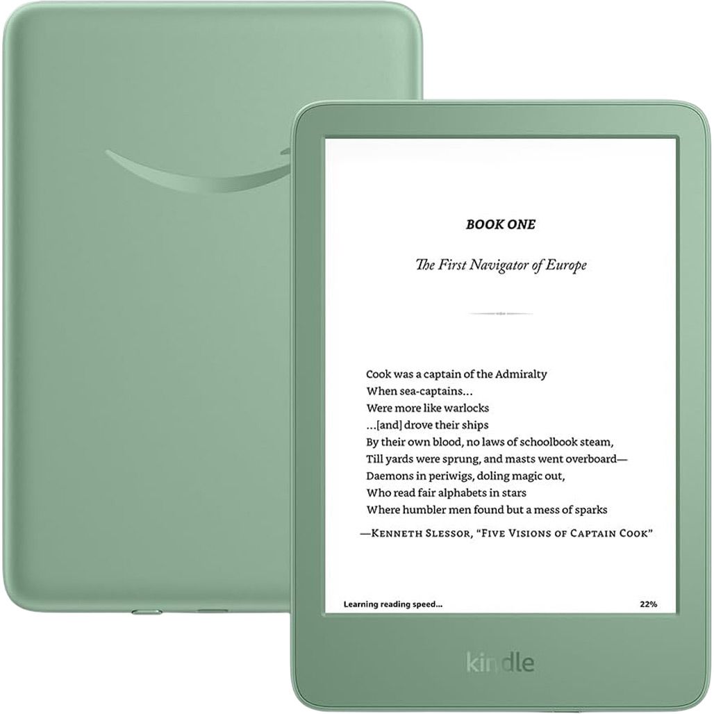 ≡ Электронная книга Amazon Kindle 11th Gen 16GB 2024 Matcha