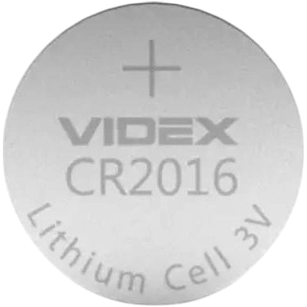 

Батарейка Videx CR-2016