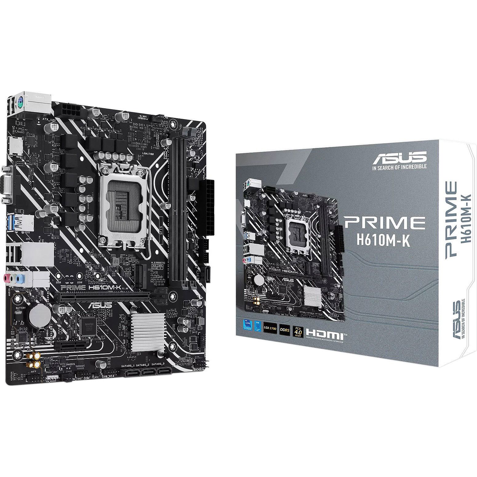 

Материнская плата Asus Prime H610M-K
