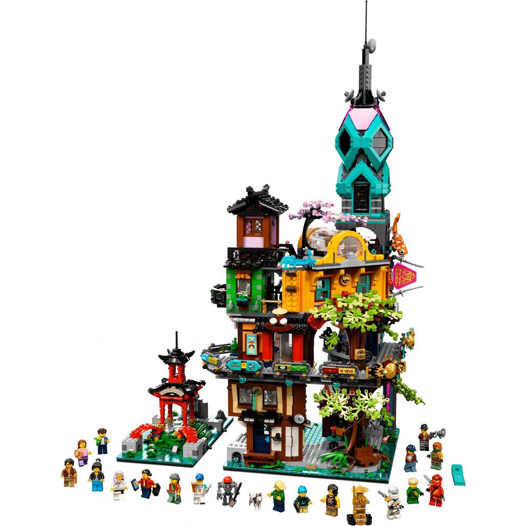 

Конструктор LEGO NINJAGO Сады Ниндзяго (71741)