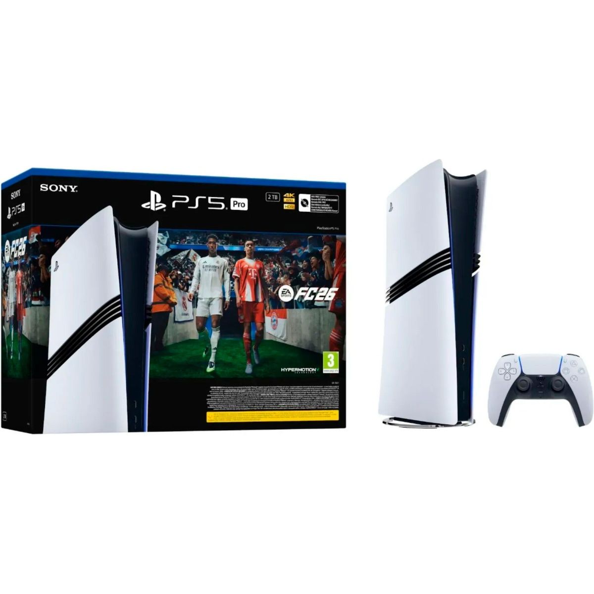 Ігрова консоль Sony PlayStation 5 Pro 2TB + EA Sports FC 26 Bundle (711719024101) Вітрина