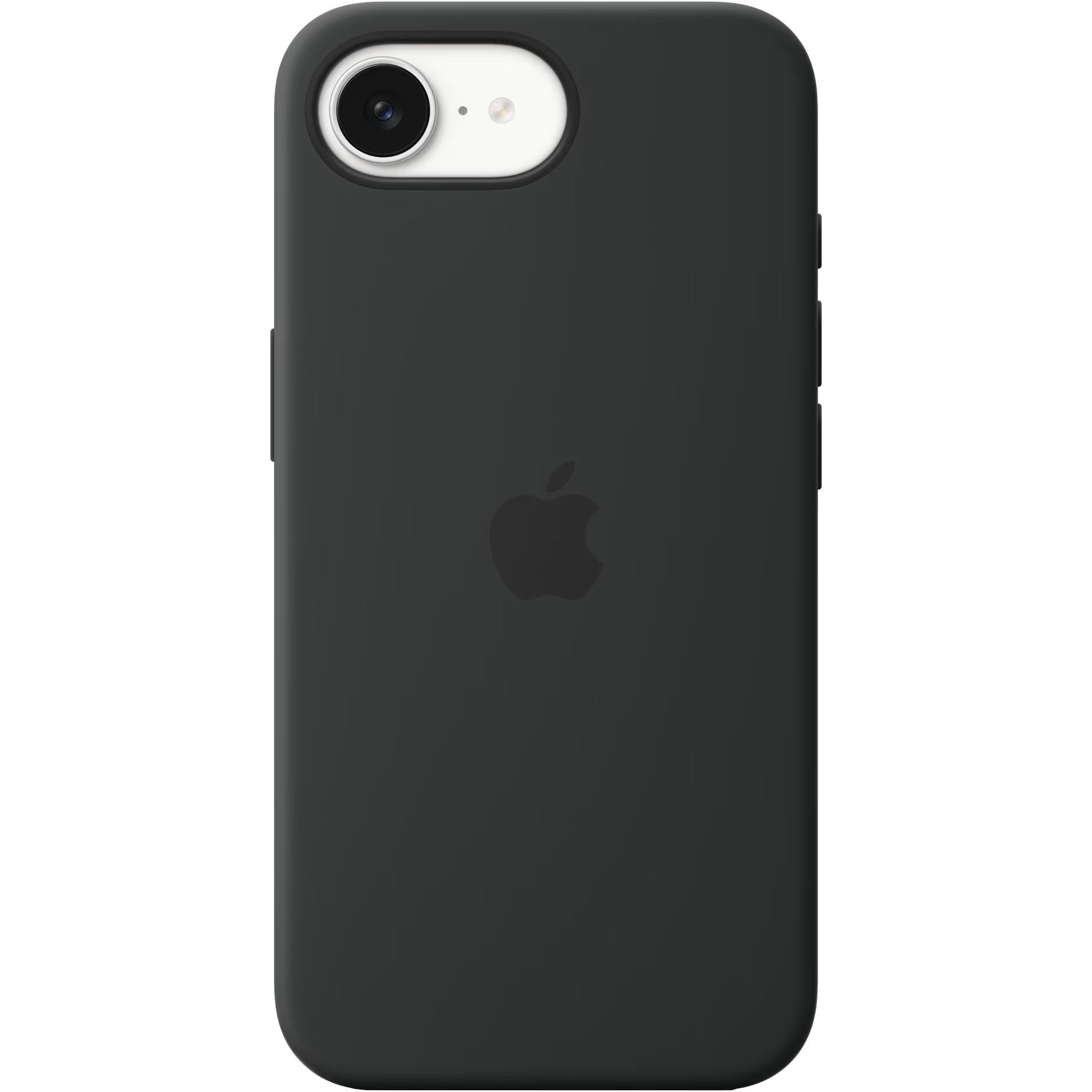 

Чехол Silicone Case with MagSafe для Apple iPhone 16e Black AAA