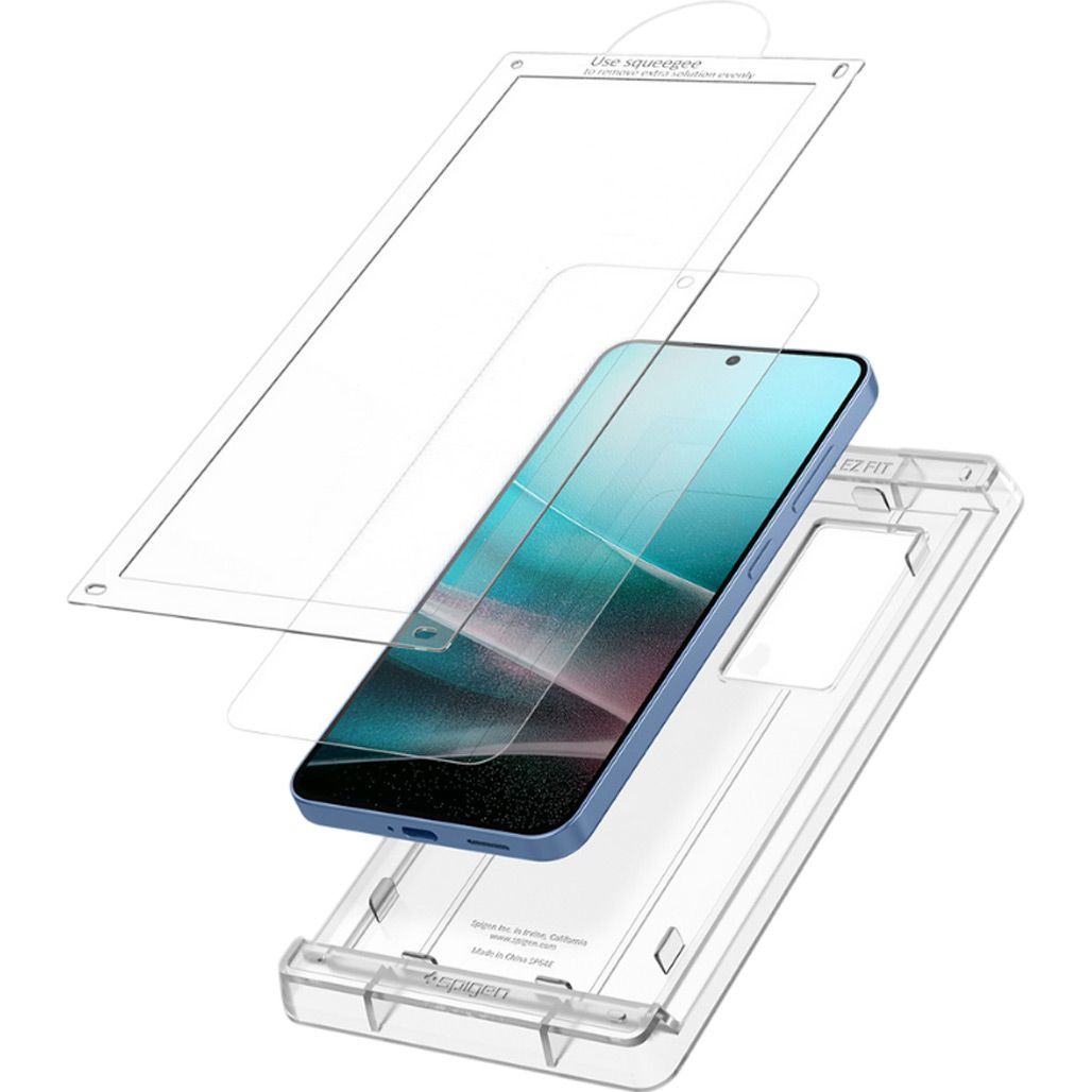 Захисне скло Spigen EliteShield EZ Fit HD для Samsung Galaxy S25 (AFL09091) 