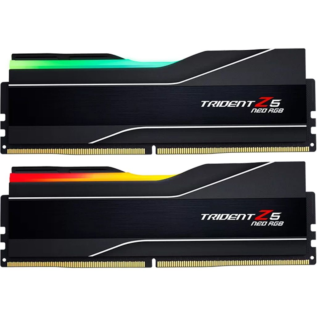 

Модуль пам'яті DDR5 G.Skill Trident Z5 Neo RGB 2x16GB 6000MHz Black (F5-6000J2836G16GX2-TZ5NR)