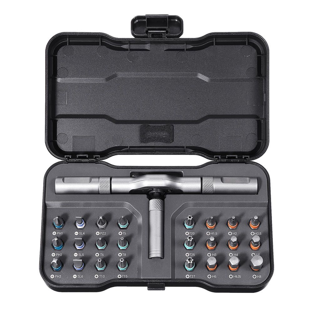 

Отвертка с комплектом бит Xiaomi DUKA ATuMan Screwdriwer Set 24 в 1 (RS-1) EU. [52374]