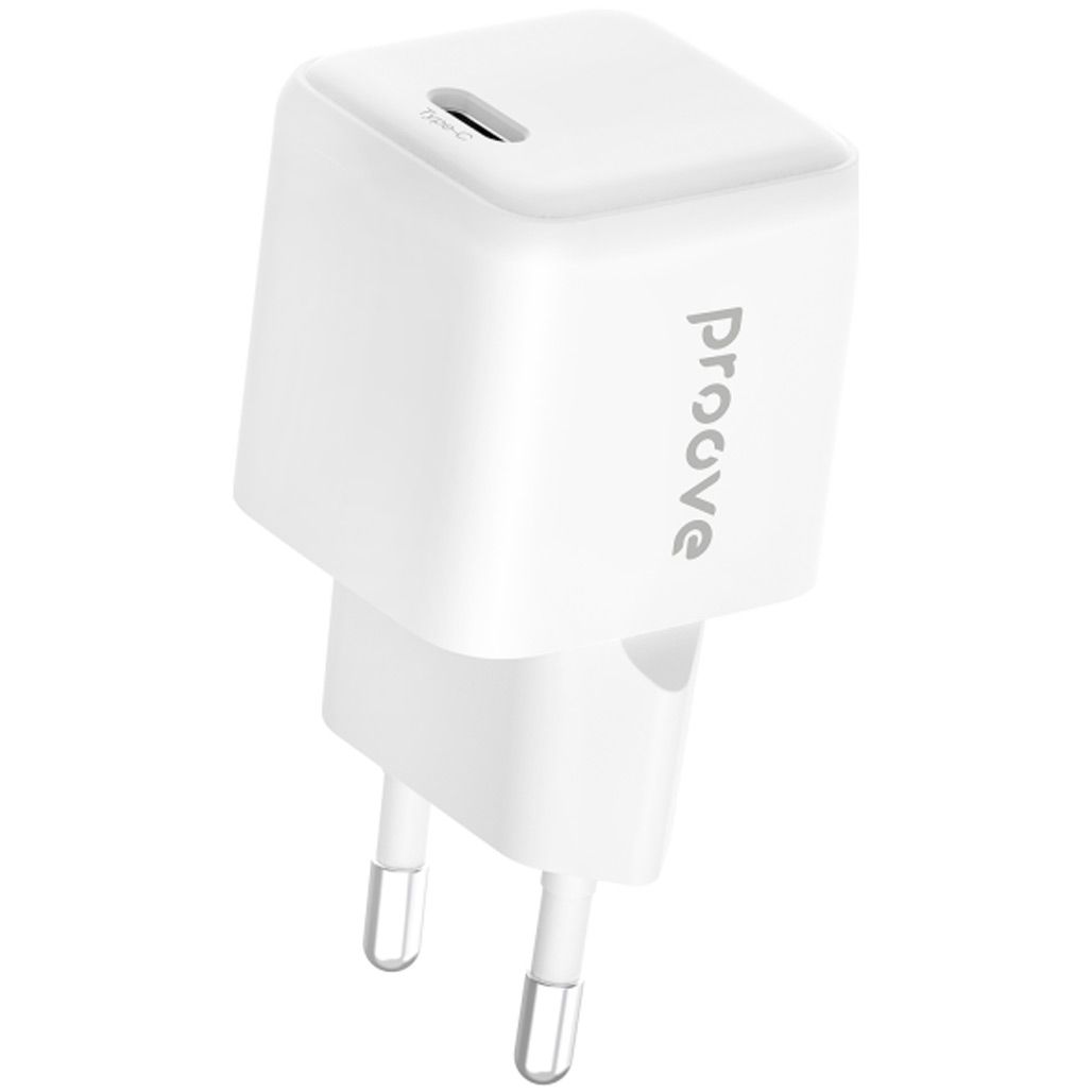 

Мережевий зарядний пристрій Proove Pocket GaN 25W Type-C White (WCPG25010202)