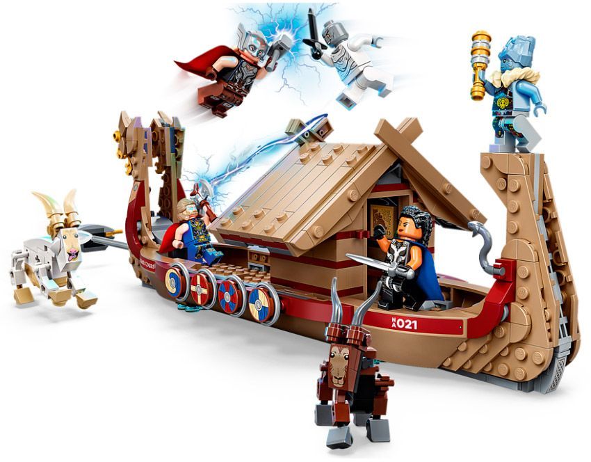 Конструктор LEGO Super Heroes Marvel Козячий човен (76208)