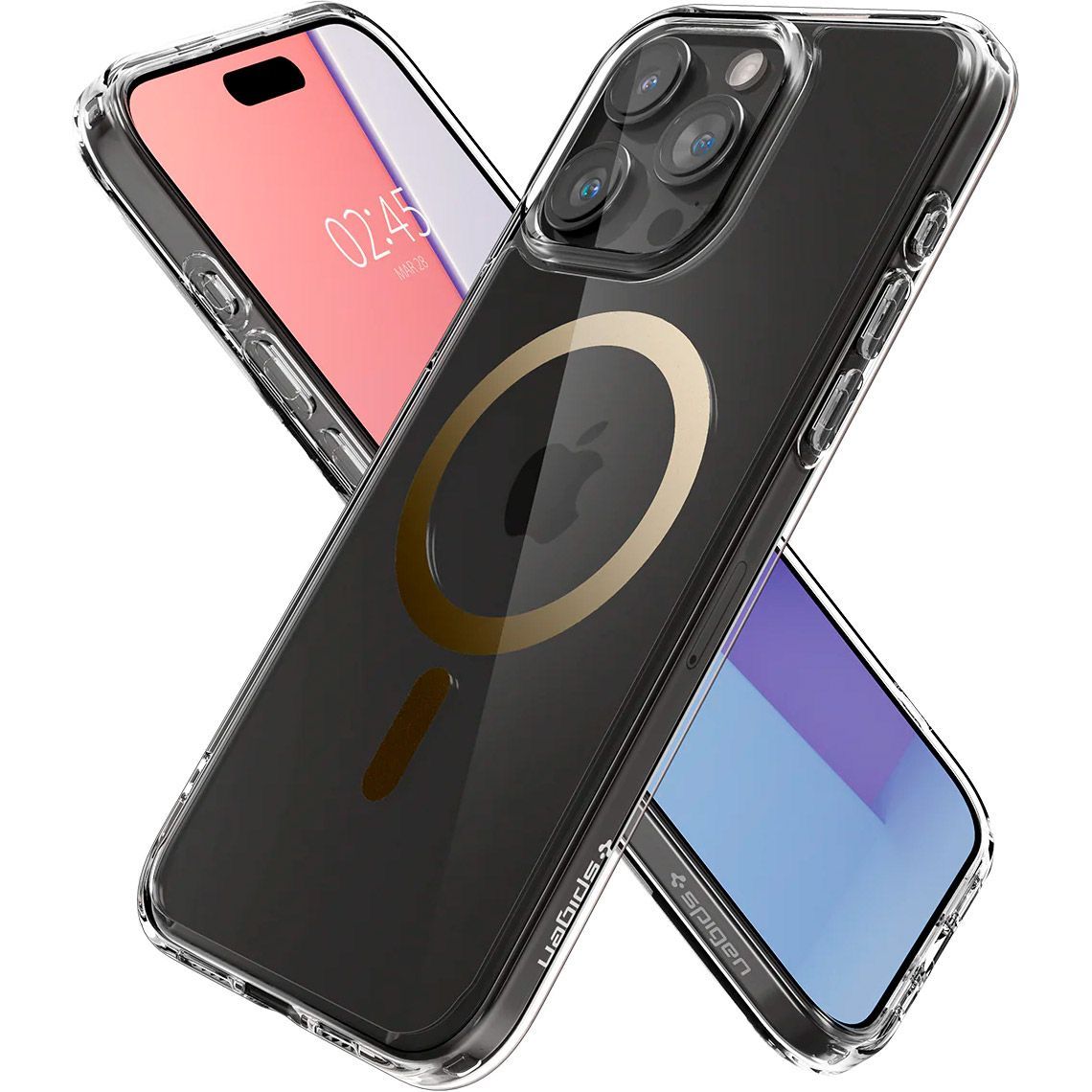 Чохол Spigen Ultra Hybrid MagSafe Case для Apple iPhone 15 Pro Gold (ACS06718)