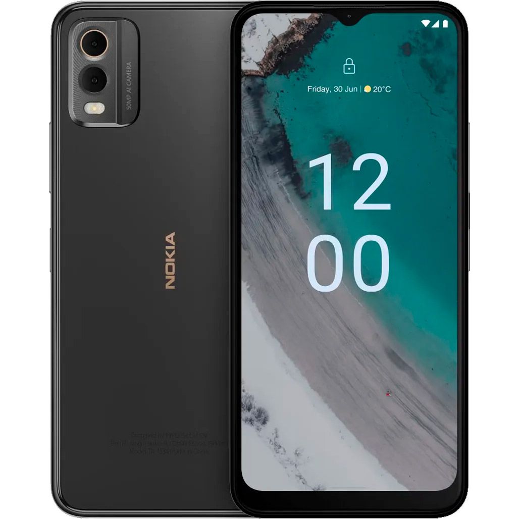 

Смартфон Nokia C32 6/128GB Charcoal UA-UCRF