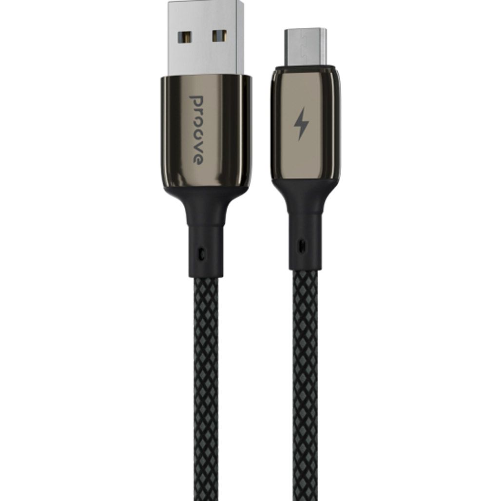 

Кабель Proove Dense Metal USB-A to Micro-USB 1m Black (CCDM20001301)