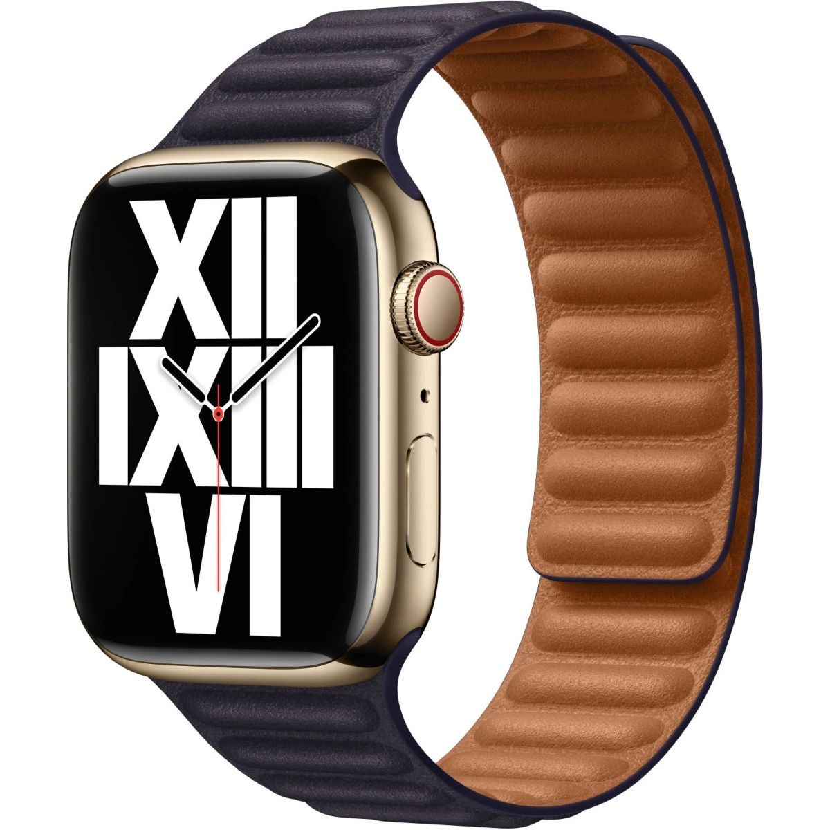 Ремінець Apple Leather Link для Apple Watch 38/40/41mm S/M Ink (MP833)