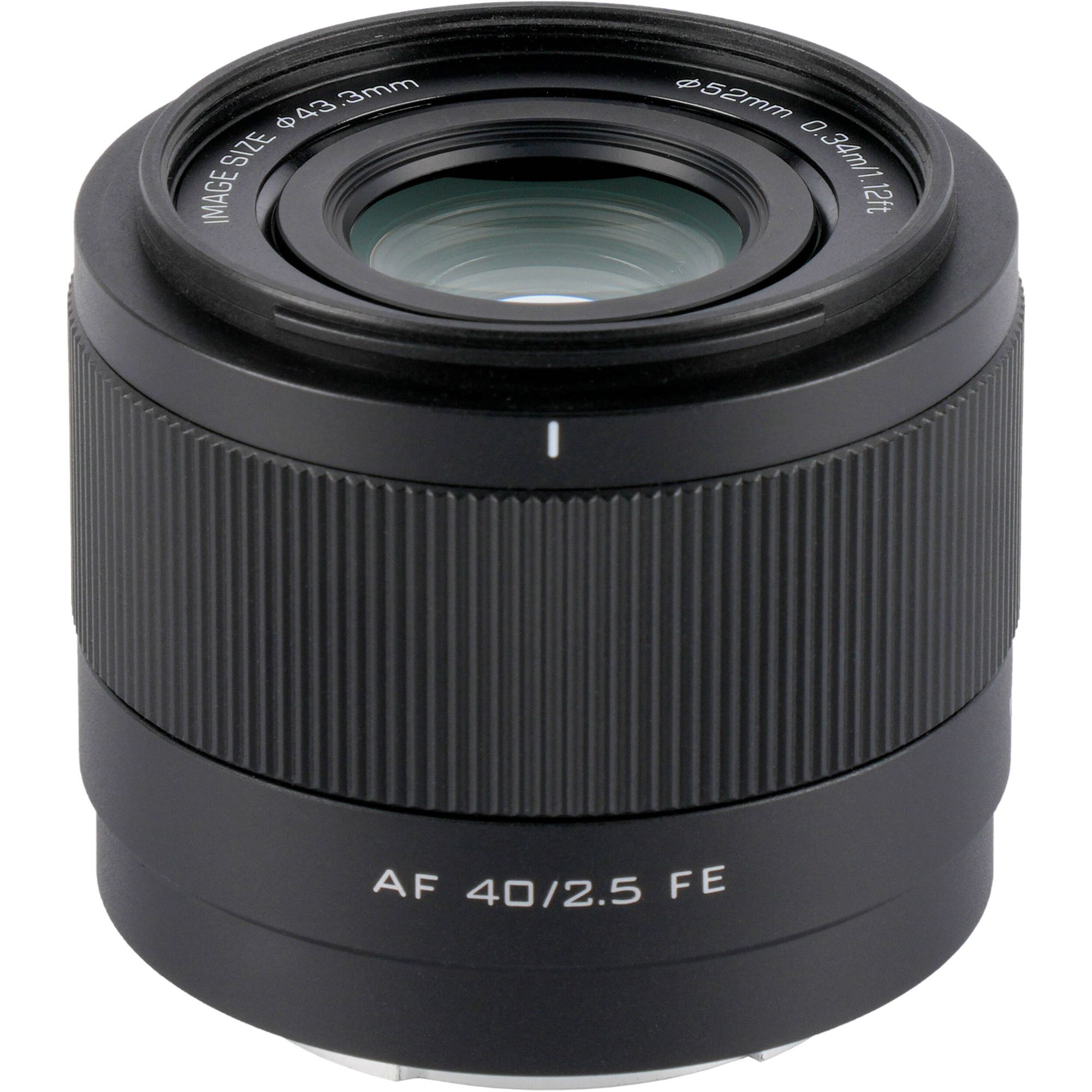 

Объектив Viltrox AF 40mm f/2.5 Air Sony E Black