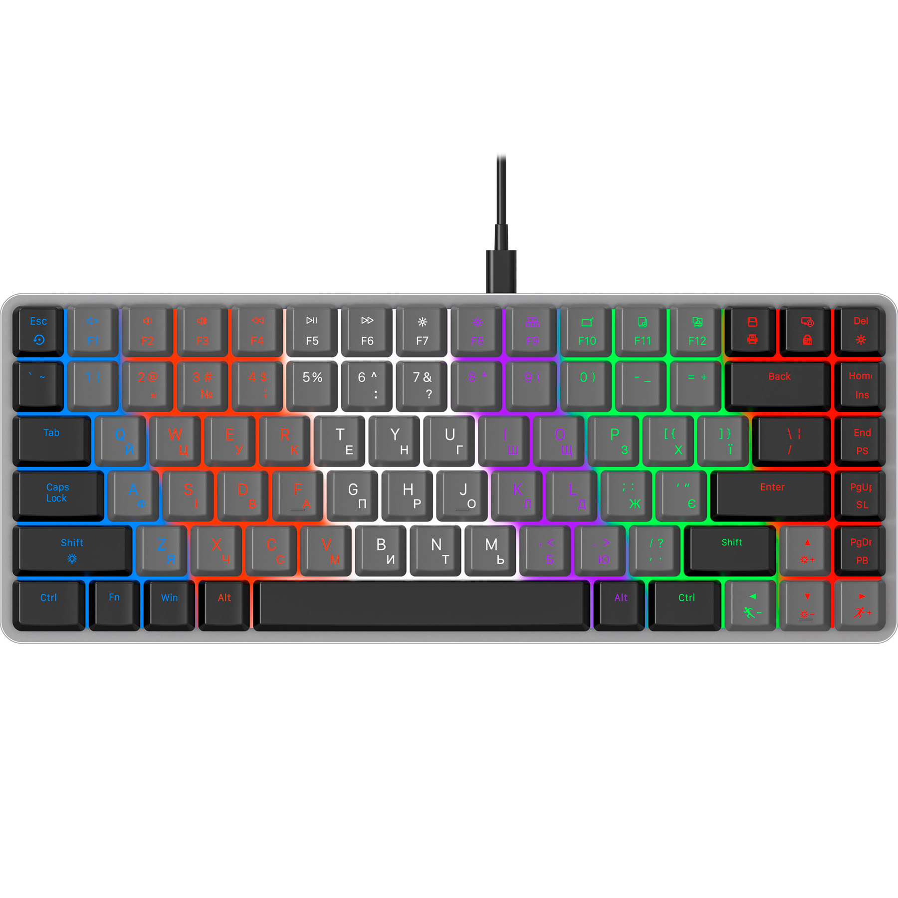 

Клавіатура GamePro MK140R Red Switch Dark Gray