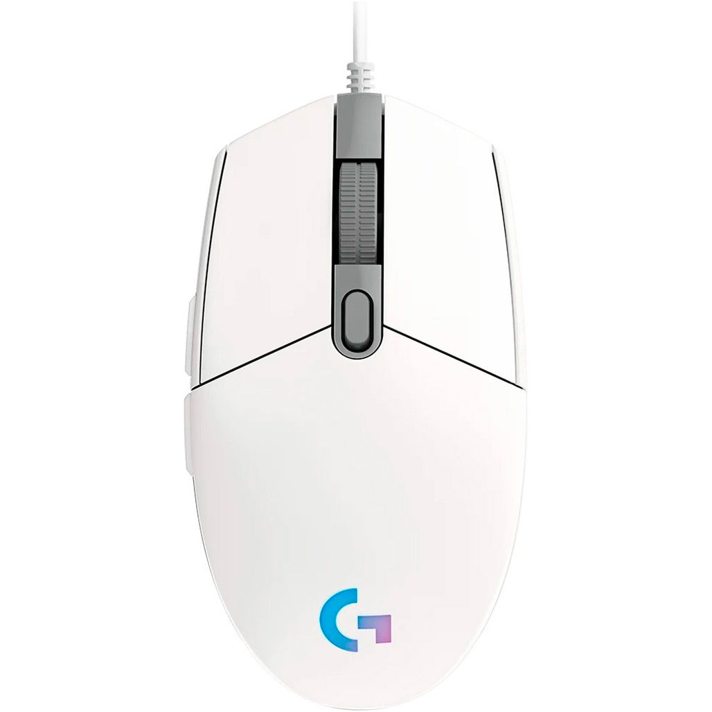 

Миша Logitech G203 Lightsync White (910-005797)
