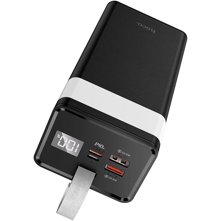 Зовнішній акумулятор Hoco J86 Powermaster 40000mAh 22.5W Black (759214)