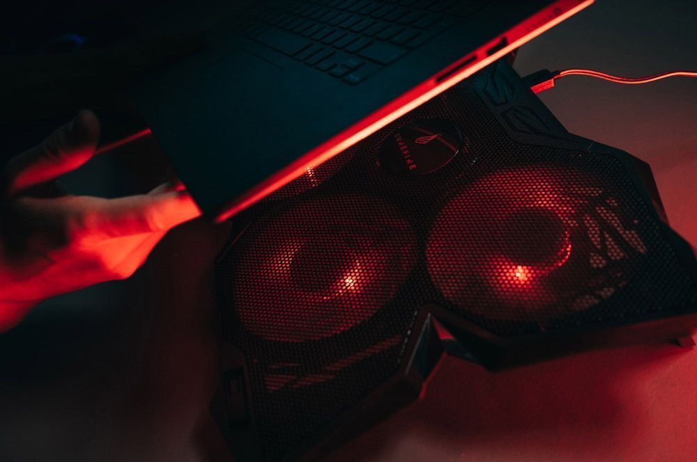 Підставка для ноутбука SureFire Bora Red (48819)