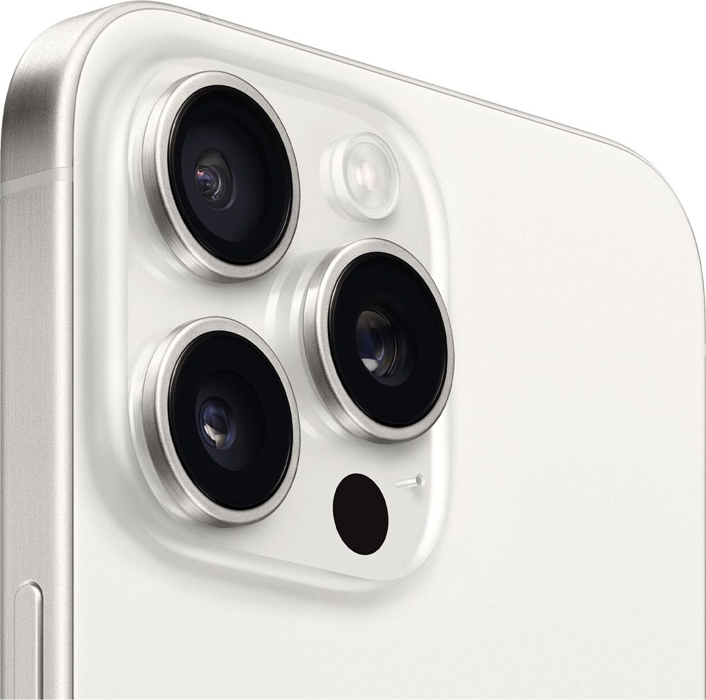 Смартфон Apple iPhone 15 Pro Max 1TB White Titanium (MU7H3)