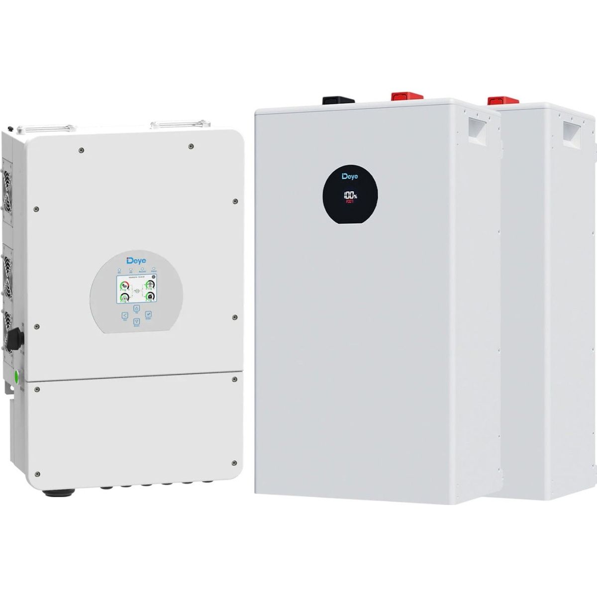 

Система хранения энергии Deye SUN-12K-SG02LP1-EU-AM3 12kW + 2 АКБ SE-F16-С 32.16kWh (51.2V/314Ah/16076Wh)