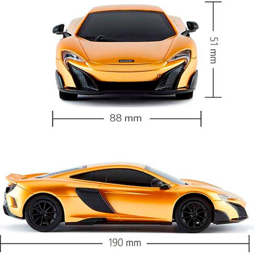 Машинка на радіокеруванні KS Drive McLaren 675LT 1:24 Gold (124GMGL) 