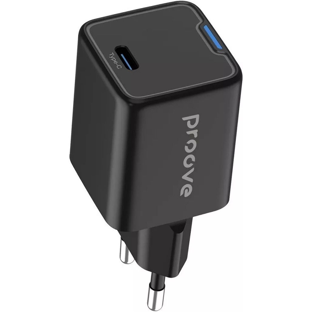 

Мережевий зарядний пристрій Proove Pocket GaN 25W Type-C Black (WCPG25010201)