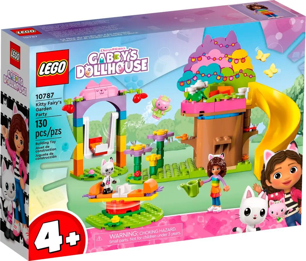 Конструктор LEGO Gabby`s Dollhouse Вечірка в саду феї Кітті (10787)
