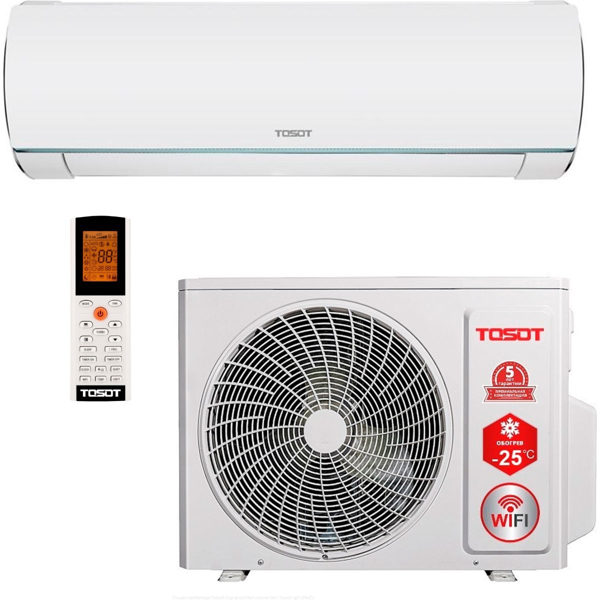 

Спліт-система Tosot Lyra GF-12W2