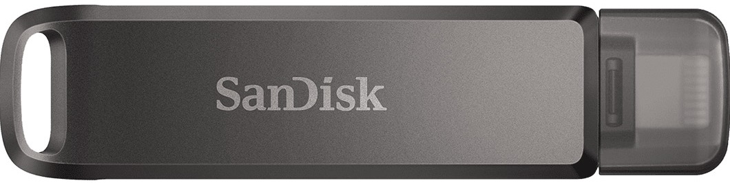 USB флеш-накопитель SanDisk iXpand Luxe 64GB USB-C + Lightning Black (SDIX70N-064G-GN6NN) [59664] 