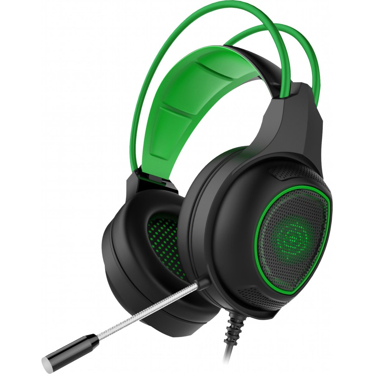 

Ігрові навушники GamePro Headshot HS560G Black/Grenn